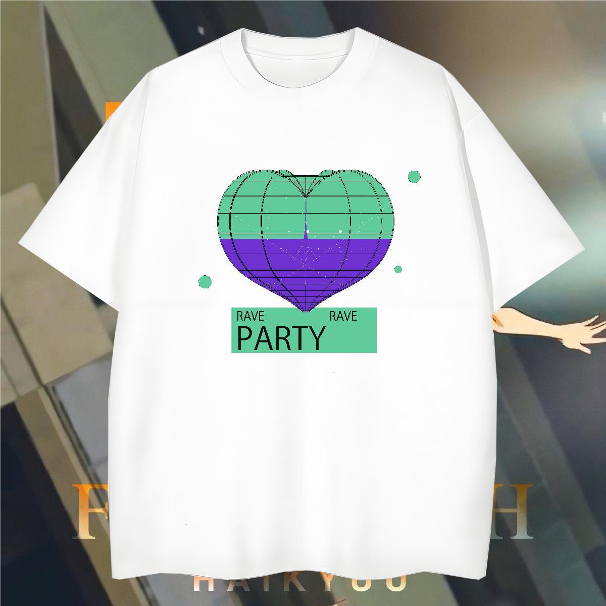 Mens T Shirts 230g Cotton planet Anime Printing Street Breathable Crew Neck Skull Men Clothes T-Shirt 2024 DIY Brand Tshirts