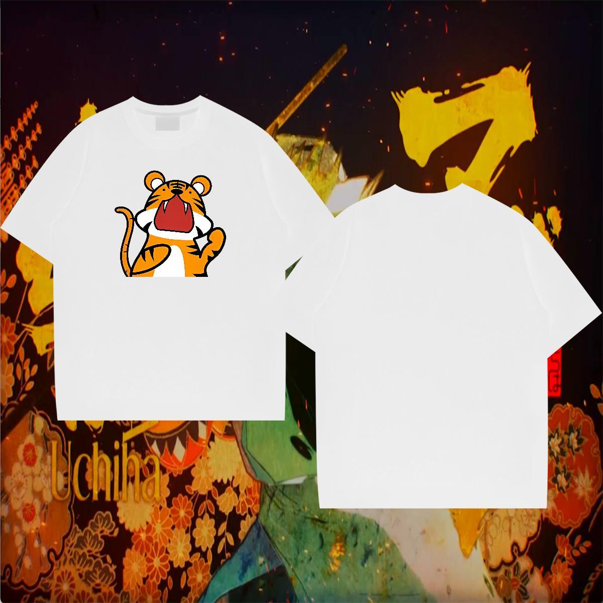 Brand Man T Shirts 100% Cotton 230g Anime Printing Street Polos Pure Cotton Soft Tshirt for Man Woman Custom Print Oversized