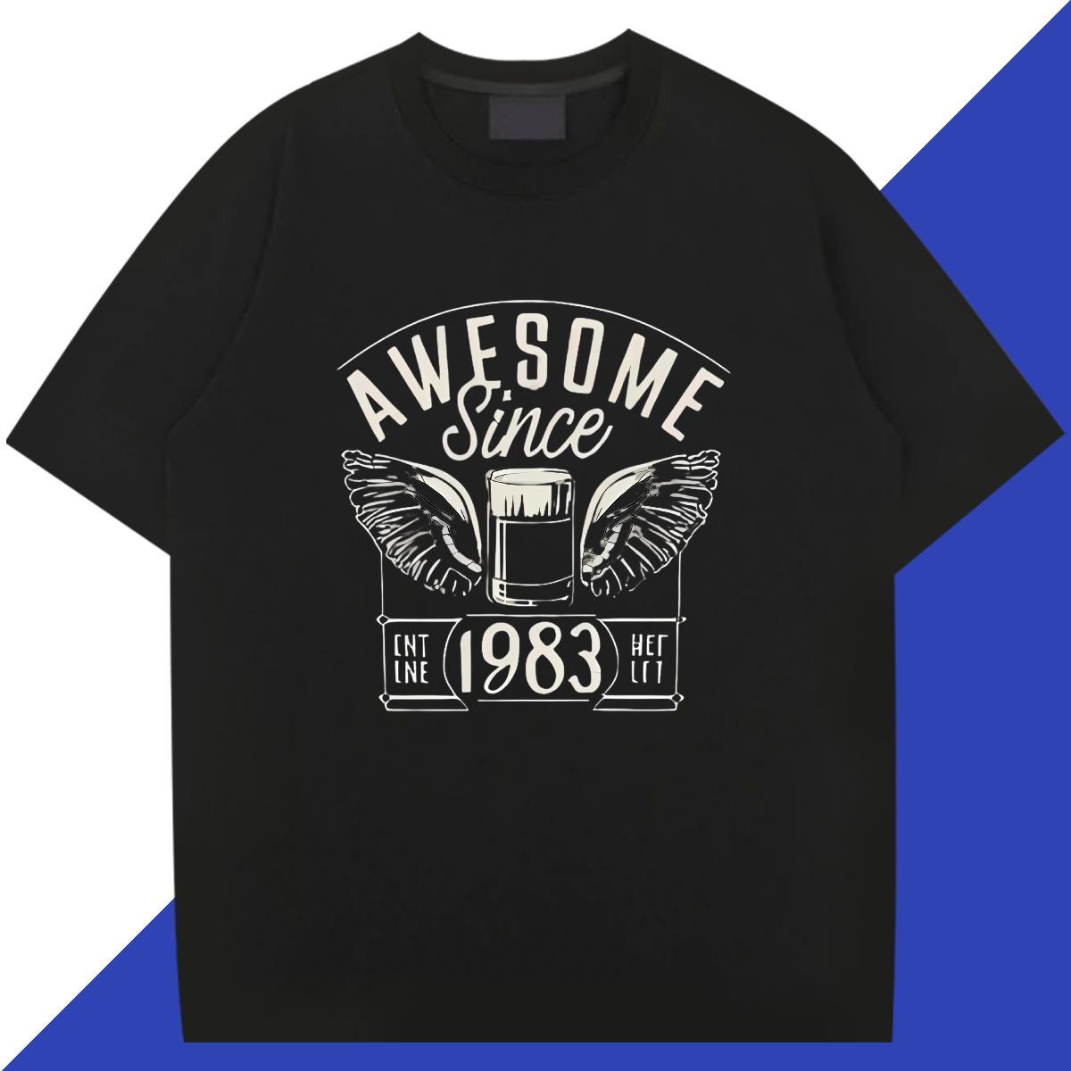 Loose Fit Men Tshirts 100% Cotton 230g Outdoor letter Asian Size O Neck Short Sleeves Classic T Shirt For Man Clothings