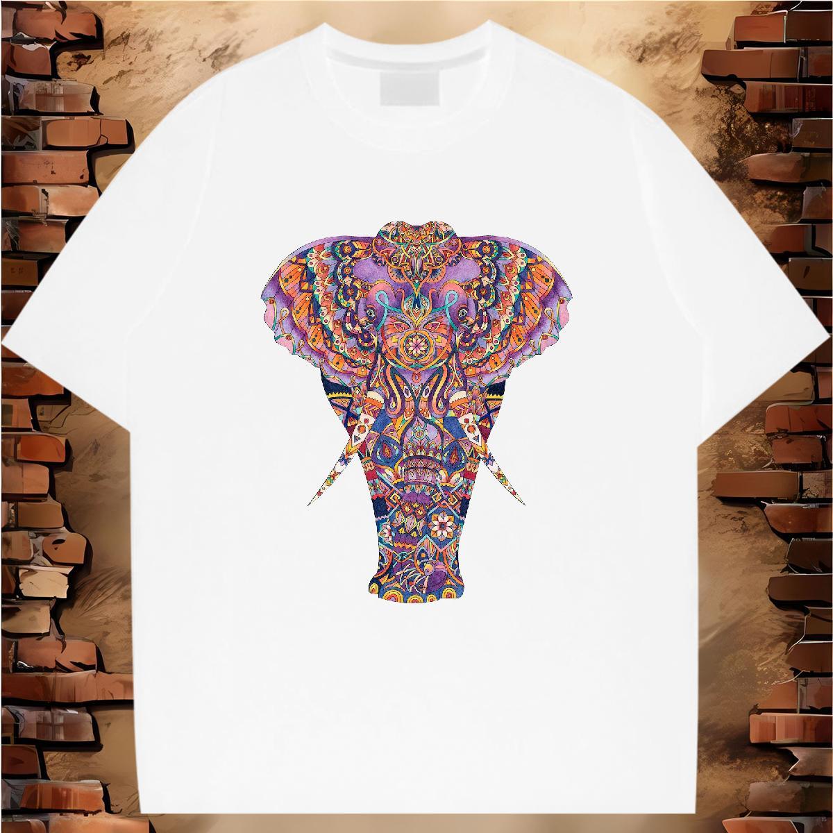 Man T Shirts 230g Pure Cotton Casual Daily Wear Round Neck Short Sleeve Black White Men Tshirts Fashion Casual Cool Tees Shirts