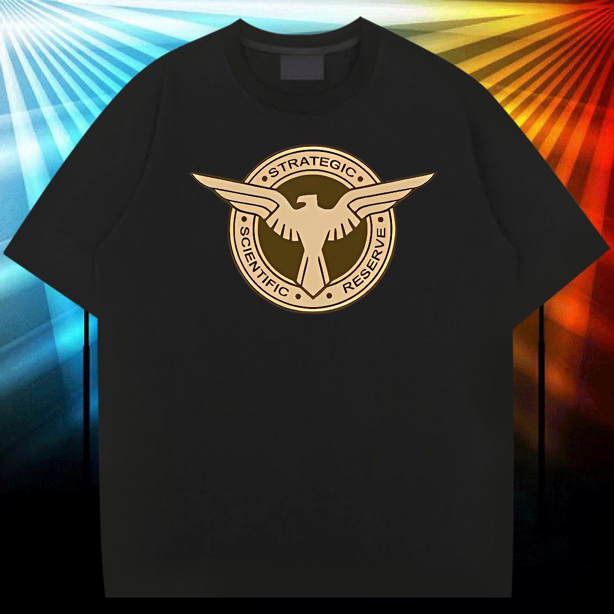Free Shipping T-Shirts for Men 230g Pure Cotton logo High Street Hip Hop Clothes Round Neck Short Sleeve Cool Design Mens Tshirts DIY