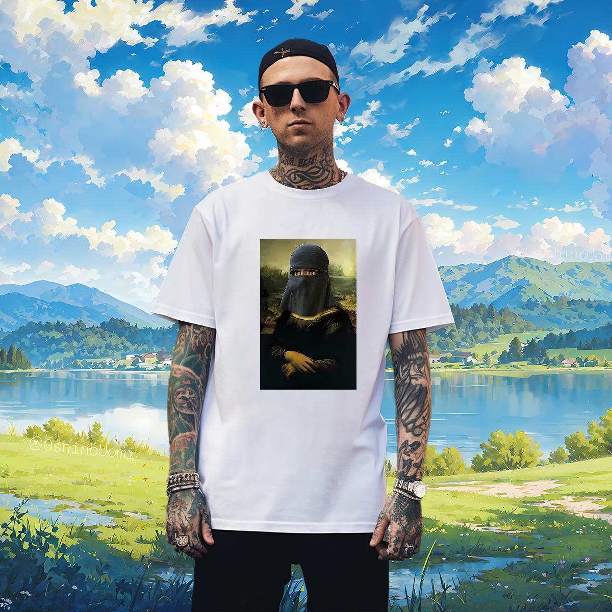 Mens T Shirts 230g Cotton women Street Casual Breathable Crew Neck Plus Size Custom Men Tshirts DIY Customized Unisex Tee Shirt