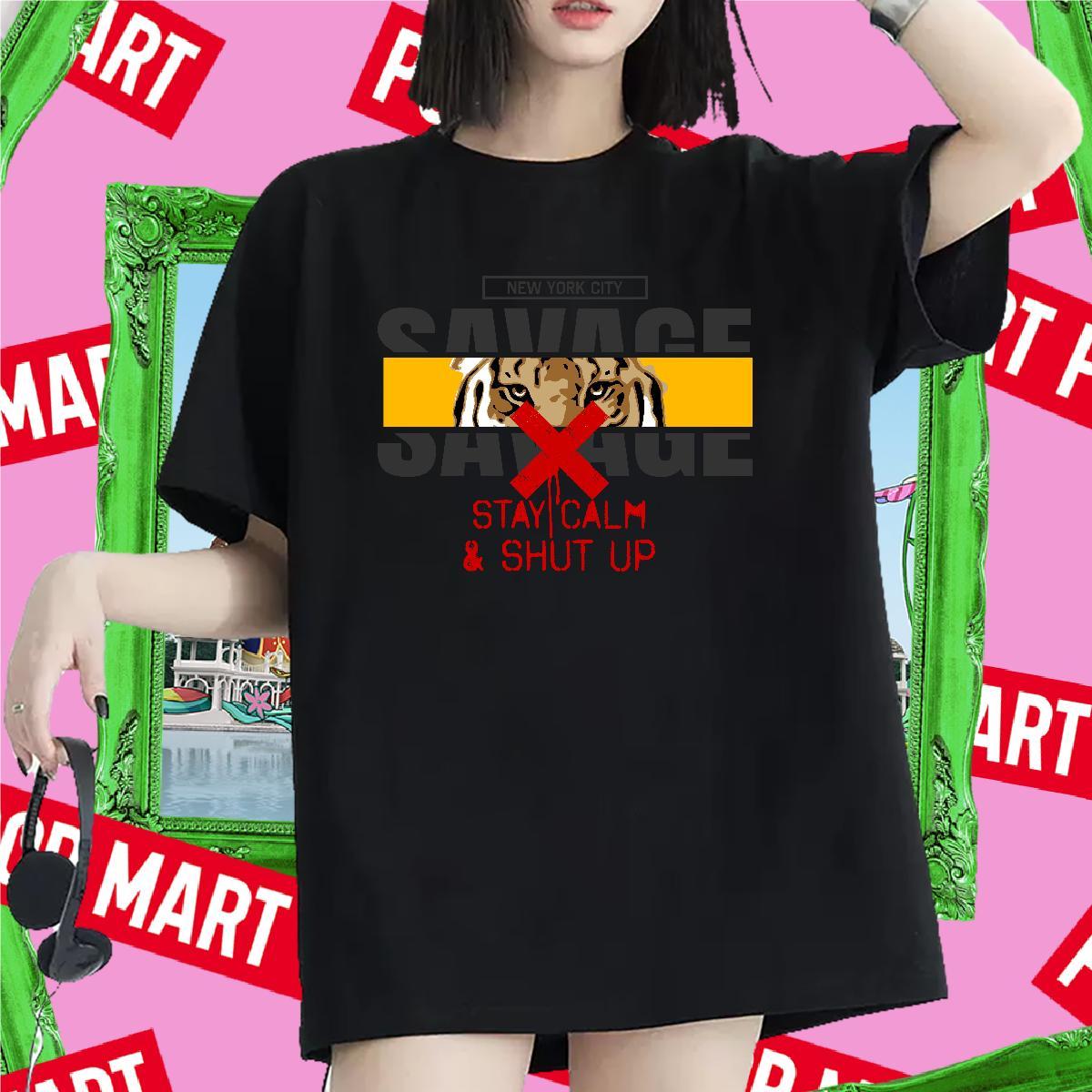 5A Womens T Shirts Breathable Short Sleeve Lady T shirt DIY Anime Sports Casual 230g Pure Cotton Casual New Tops Shirt