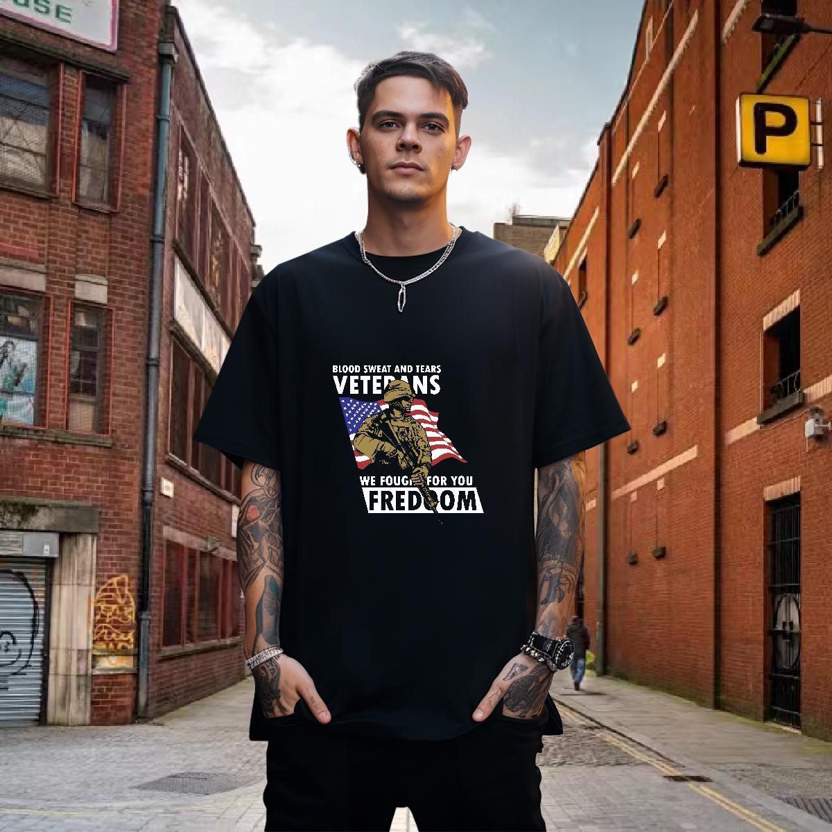 Men T Shirts 100% Cotton 230g icon Street Wear Crew Neck Breathable Asian Size Mens Tshirts 2024 New Designer Tops Tees