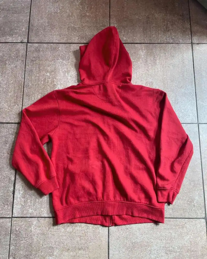 Y2k Hoodie Gothic Red Pattern Printing Harajuku Hip Hop Casual Sweatshirt Selling Personality Hoodies Mens Womens Streetwear 240806