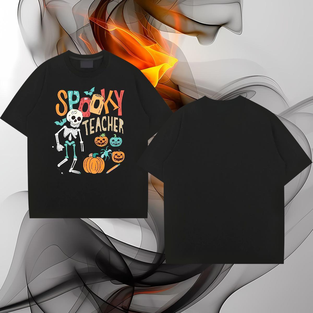 T shirt 230g Pure Cotton pumpkin Spring Summer Short Sleeve O-Neck Oversized 3XL 4XL Men Tops Tees Fashion New Free Shipping Wear