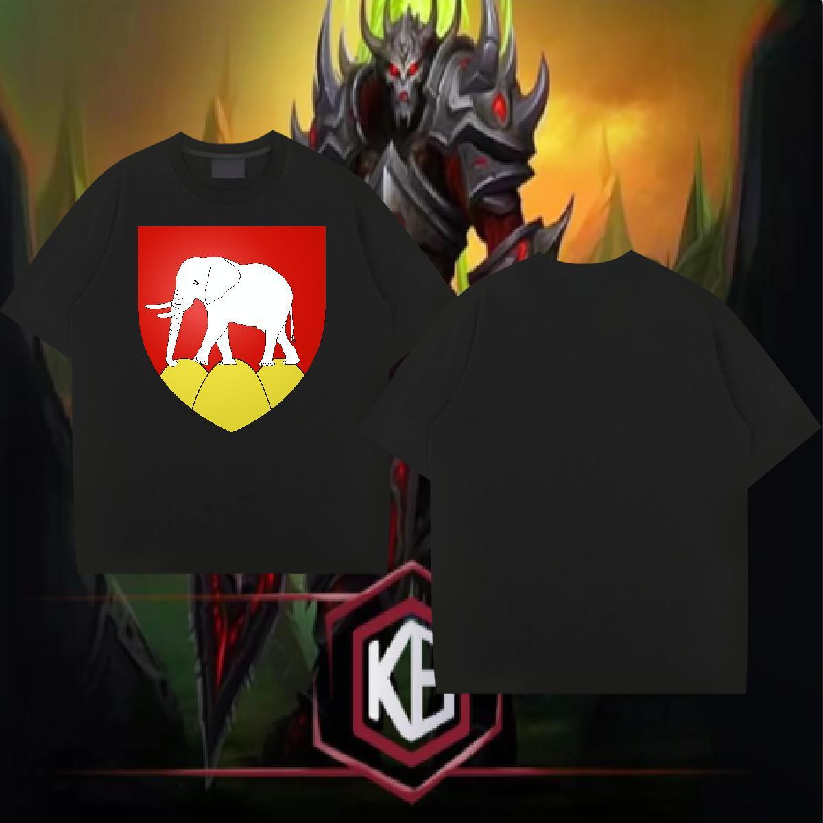 DIY Customized T Shirt For Man 230g 100% Cotton elephant Home Outdoor Top Tees Breathable Short Sleeve Soft Tshirt for Man Woman Graphic