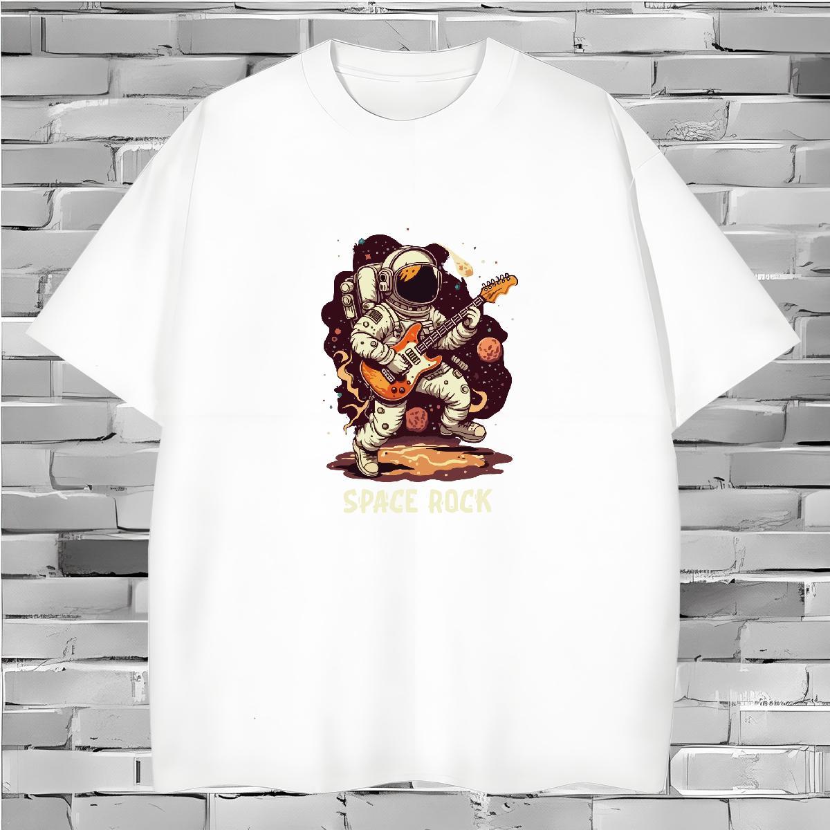 T-Shirts 230g Cotton universe Spring Summer Round Neck Short Sleeve Anime Print Men Tshirts Fashion Designer Free Shipping Tops Shirt