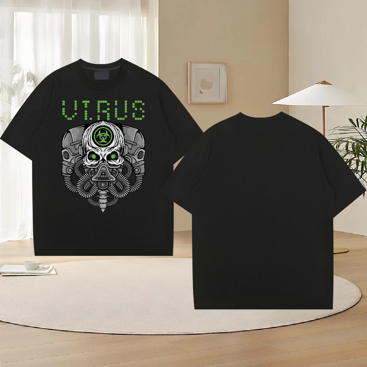 Brand Men Tshirts 230g 100% Cotton Street wear Hip Hop ET Custom Anime Breathable Wholesale T-Shirts for Men Tops Shirt