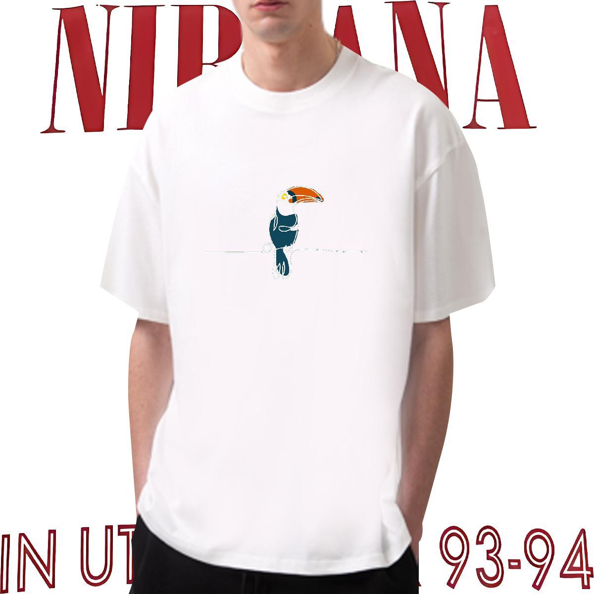 Fashion Designer T-Shirts 230g 100% Cotton bird Home Outdoor Tops Tees Breathable Soft Brand Men Tops Tees Skull