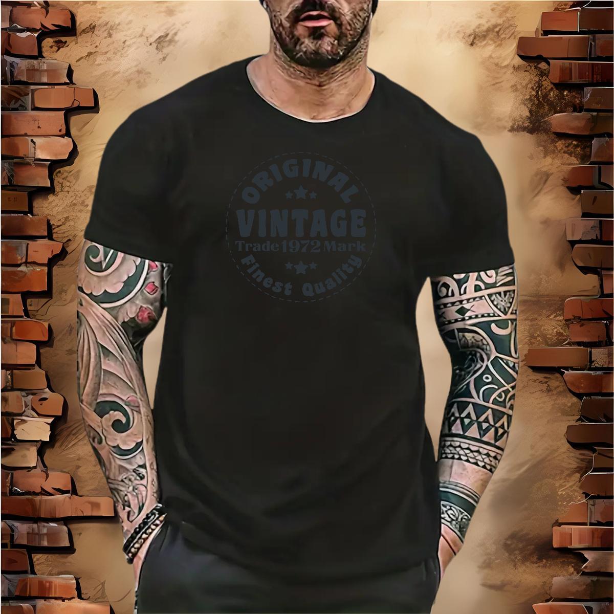 Casual New T Shirts Men letter Wear 100% Cotton 230g Street Popular Custom Anime Breathable Crew Neck Men Clothes T-Shirt