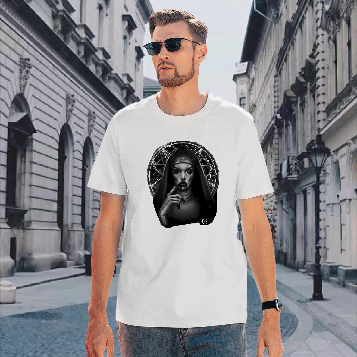 Man T Shirts 230g 100% Cotton nun Spring Summer Short Sleeve O-Neck DIY Tshirts Brand Free Shipping Tees Shirts
