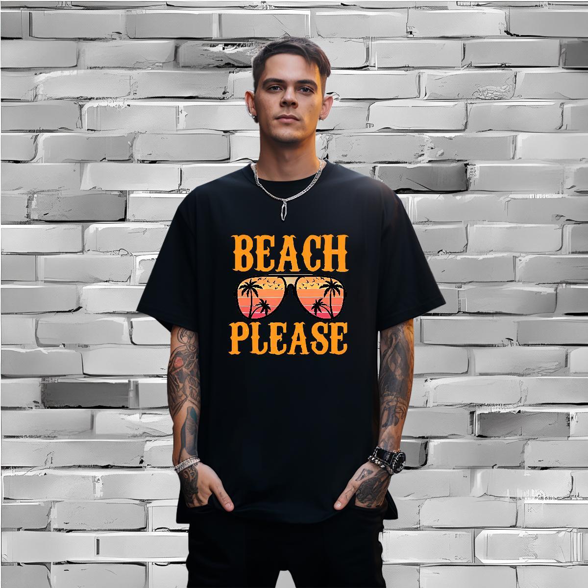 T Shirt For Man 230g Pure Cotton letter Daily Outfit Breathable Custom Big Size Men Clothes T-Shirt Casual New Cool Top Tees