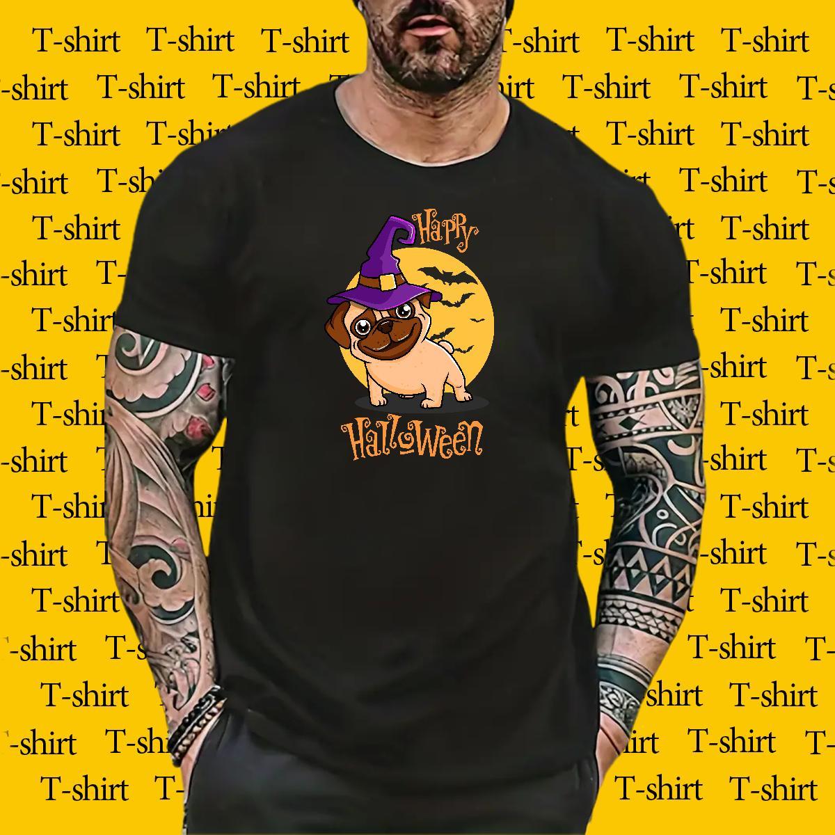 Factory Direct Men T Shirts 230g Pure Cotton Beach Tees Short Sleeve Soft Classic Men Tshirts Anime Print