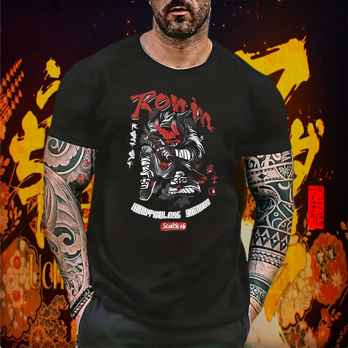 T shirt 230g Cotton Terror Sports Casual Breathable Short Sleeve DIY Tshirts Classic Popular Tees Shirts