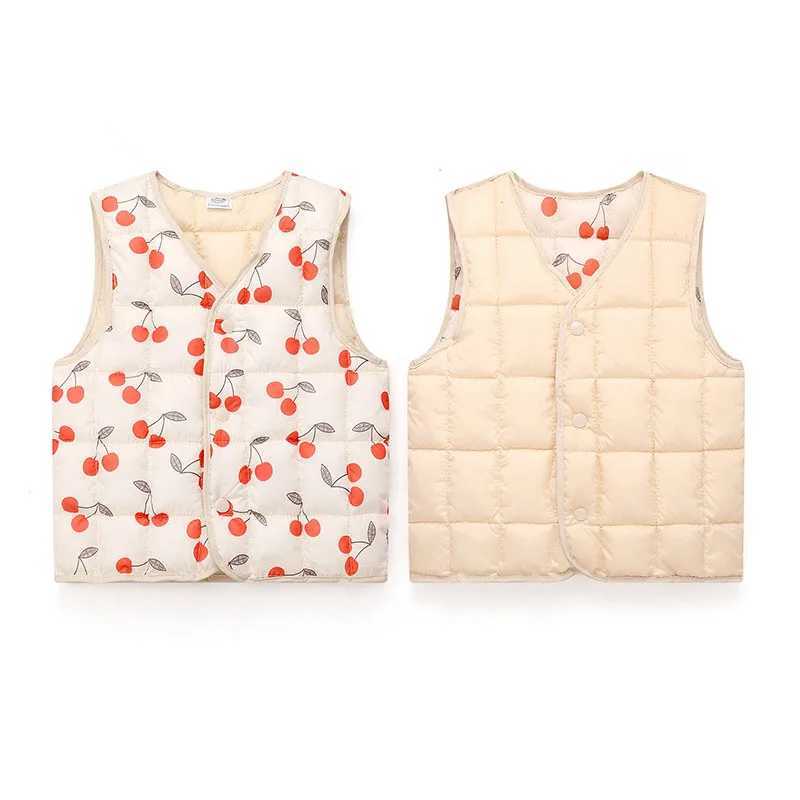Baby vest autumn boys vest jacket childrens jacket girls jacket baby jacket sleeveless childrens warm jacketW240724