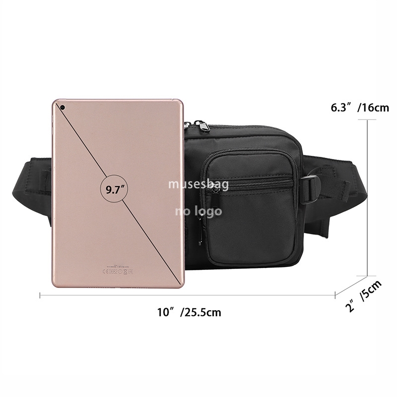 Trendy chest bag Men's sports day casual tooling crossbody bag Student street ins all-in-one waist pack