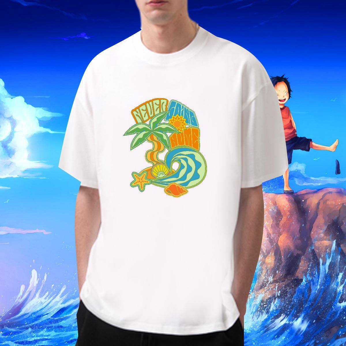 Cool Design Tshirts 230g Cotton Street Casual beach Black Oversized Breathable Crew Neck Classic Casual T Shirts Men Wear