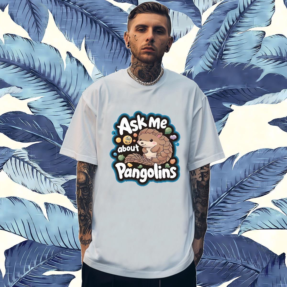 New Designer Man T Shirts 230g Pure Cotton squirrel Casual Clothes Breathable Crew Neck Loose Tshirt for Man Woman Custom Printing