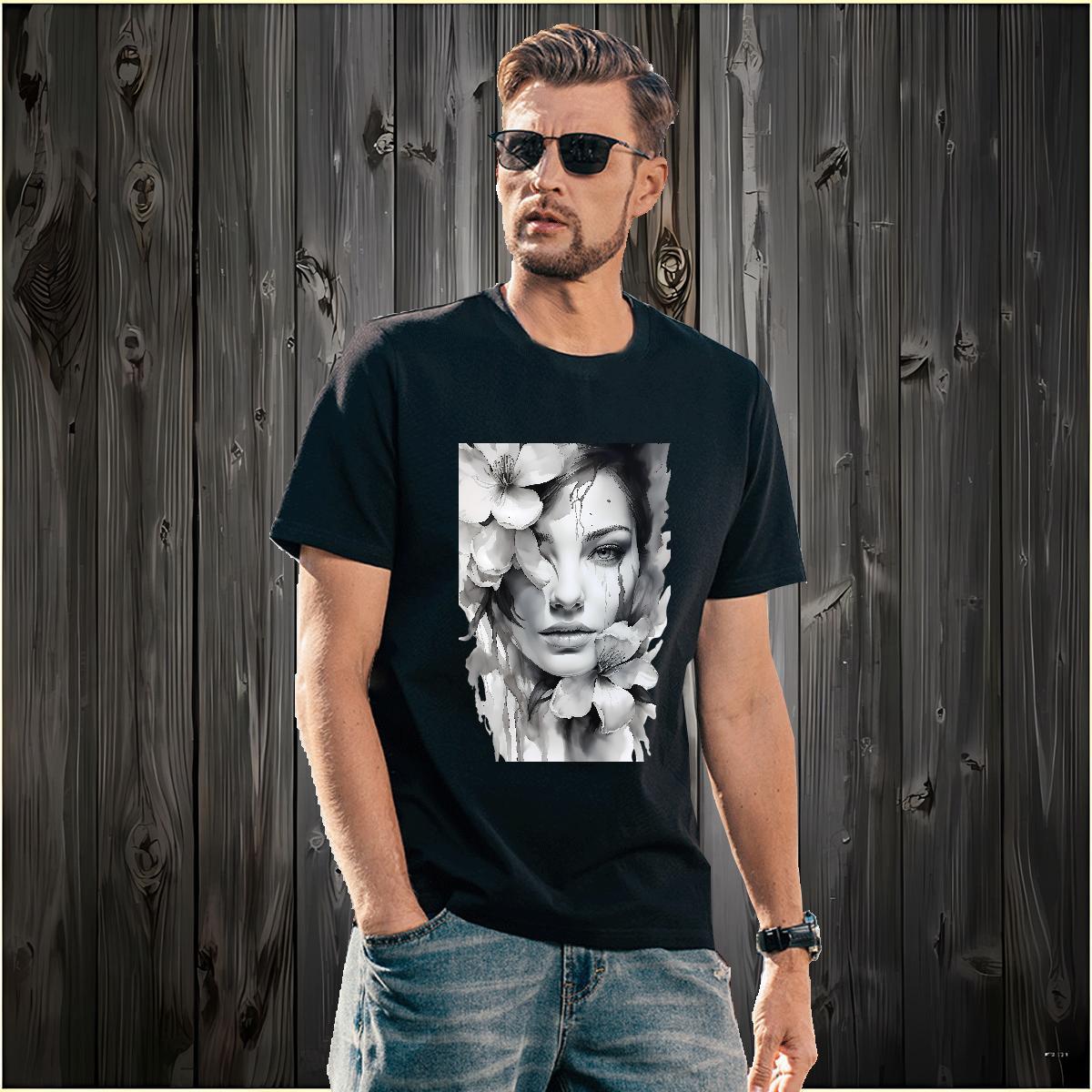 T Shirt For Man 230g Cotton women Casual Daily Wear Breathable Crew Neck Customized Tshirts Factory Direct Classic Tees