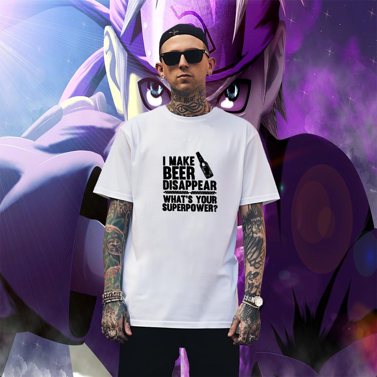 Loose Fit Men Clothes T-Shirt 230g 100% Cotton Casual Beach letter Black Oversized Breathable Soft Designer Men T Shirts Wear