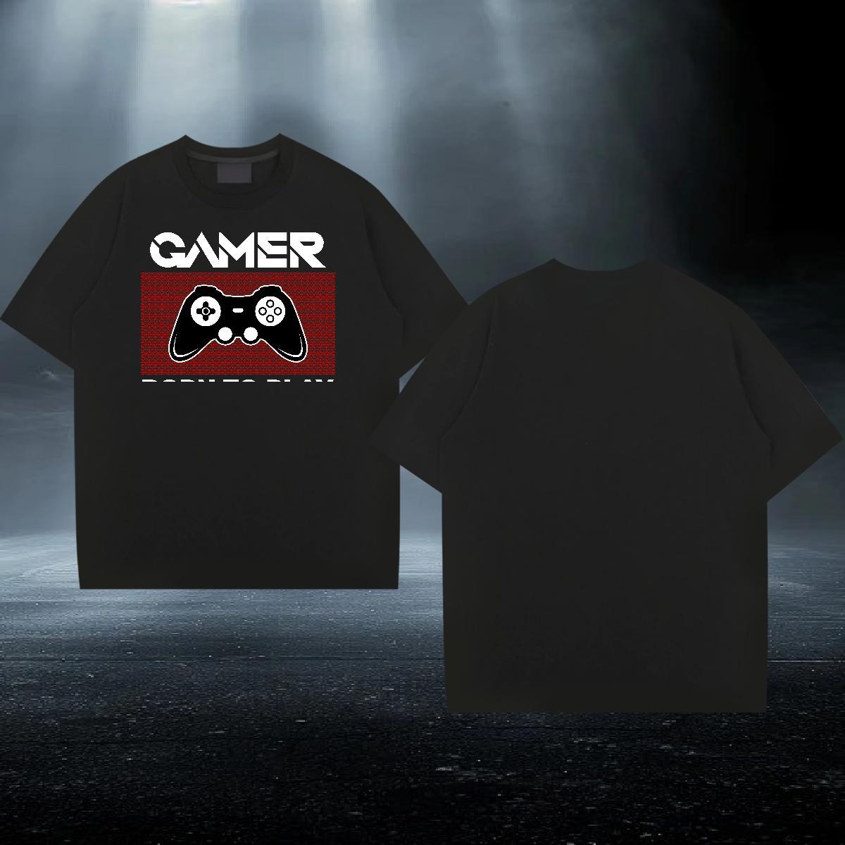 Cool Men Clothes T-Shirt 100% Cotton 230g Sport letter Oversized 3XL 4XL Breathable Short Sleeve 2024 Summer T Shirt For Man Tees Shirts