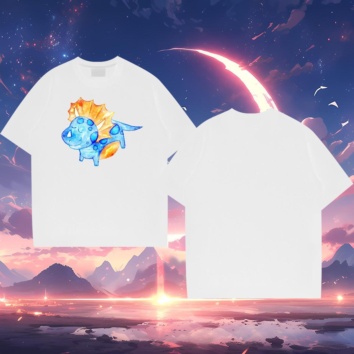 New Arrival T-Shirts for Men 230g Cotton dog Street Wear Polos Breathable Short Sleeve TOP Quality Men Tees DIY Anime