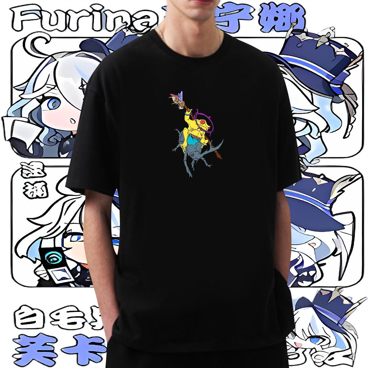 DIY Men T Shirts 100% Cotton 230g Frog Sport Wear Pure Cotton Designer Mens Tshirts Black Oversized