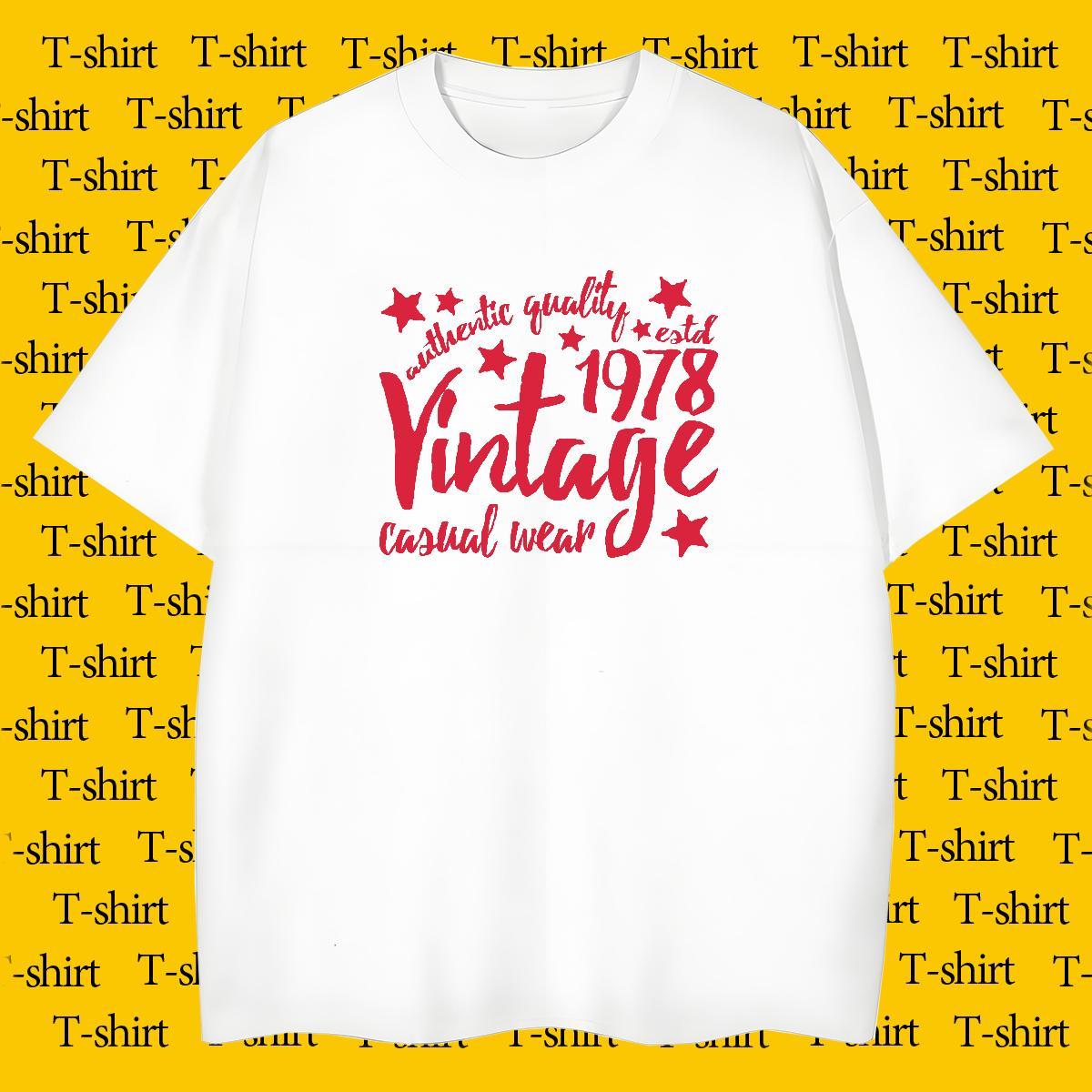 TOP Quality Men Tops Tees 230g Pure Cotton Summer Casual letter Custom Printed Short Sleeve Soft 2024 New Man T Shirts Polos