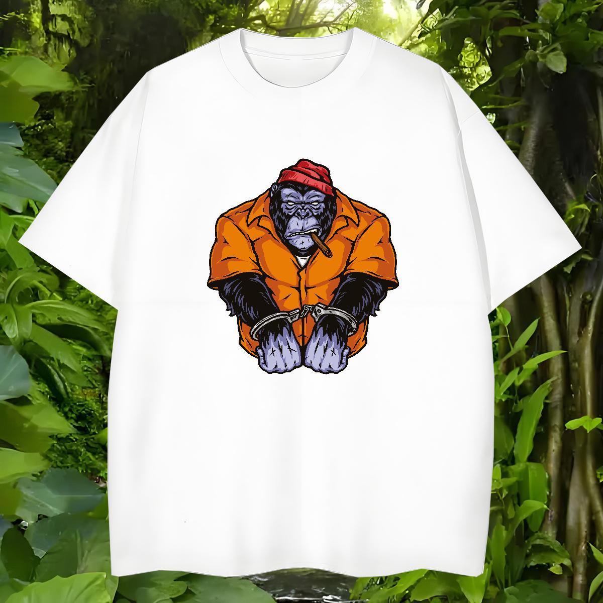 Custom T-Shirts 230g 100% Cotton Spring Summer Tops Round Neck Short Sleeve Soft Men Tees Black White
