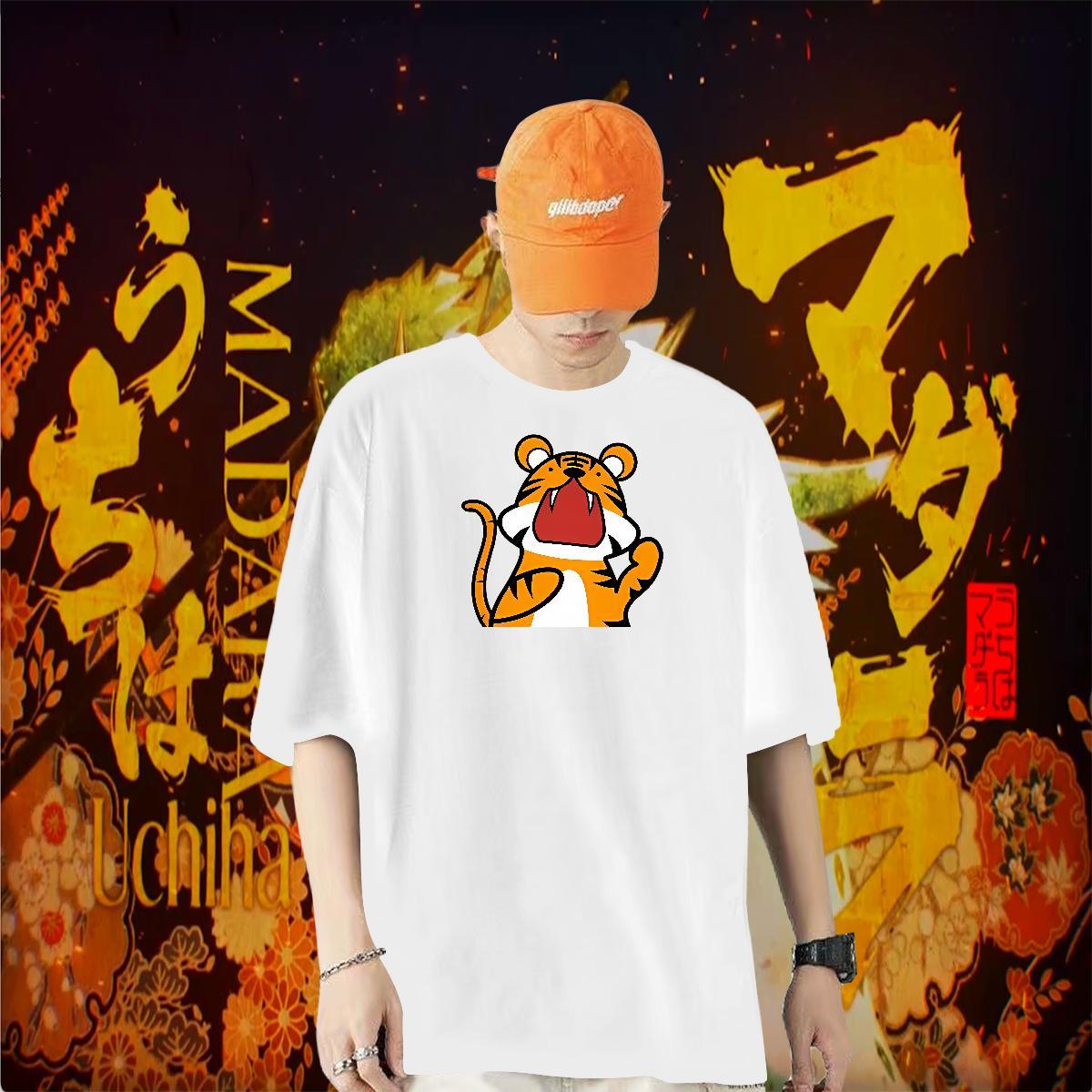 Brand Man T Shirts 100% Cotton 230g Anime Printing Street Polos Pure Cotton Soft Tshirt for Man Woman Custom Print Oversized
