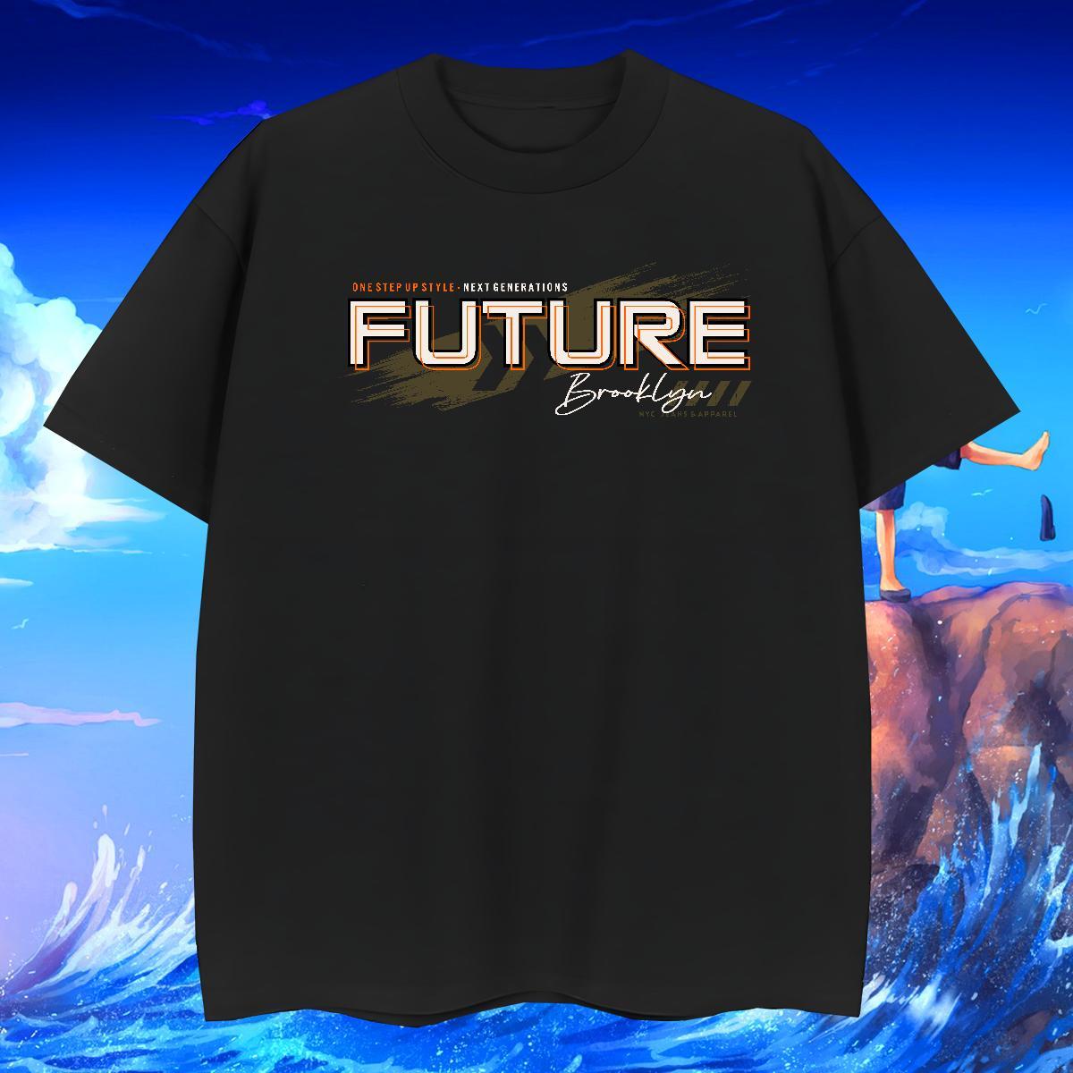 Cool Design Couples T Shirts 100% Cotton 230g Daily Outfit letter Black Oversized O Neck Short Sleeves 2024 DIY T Shirt For Man Tees Shirts