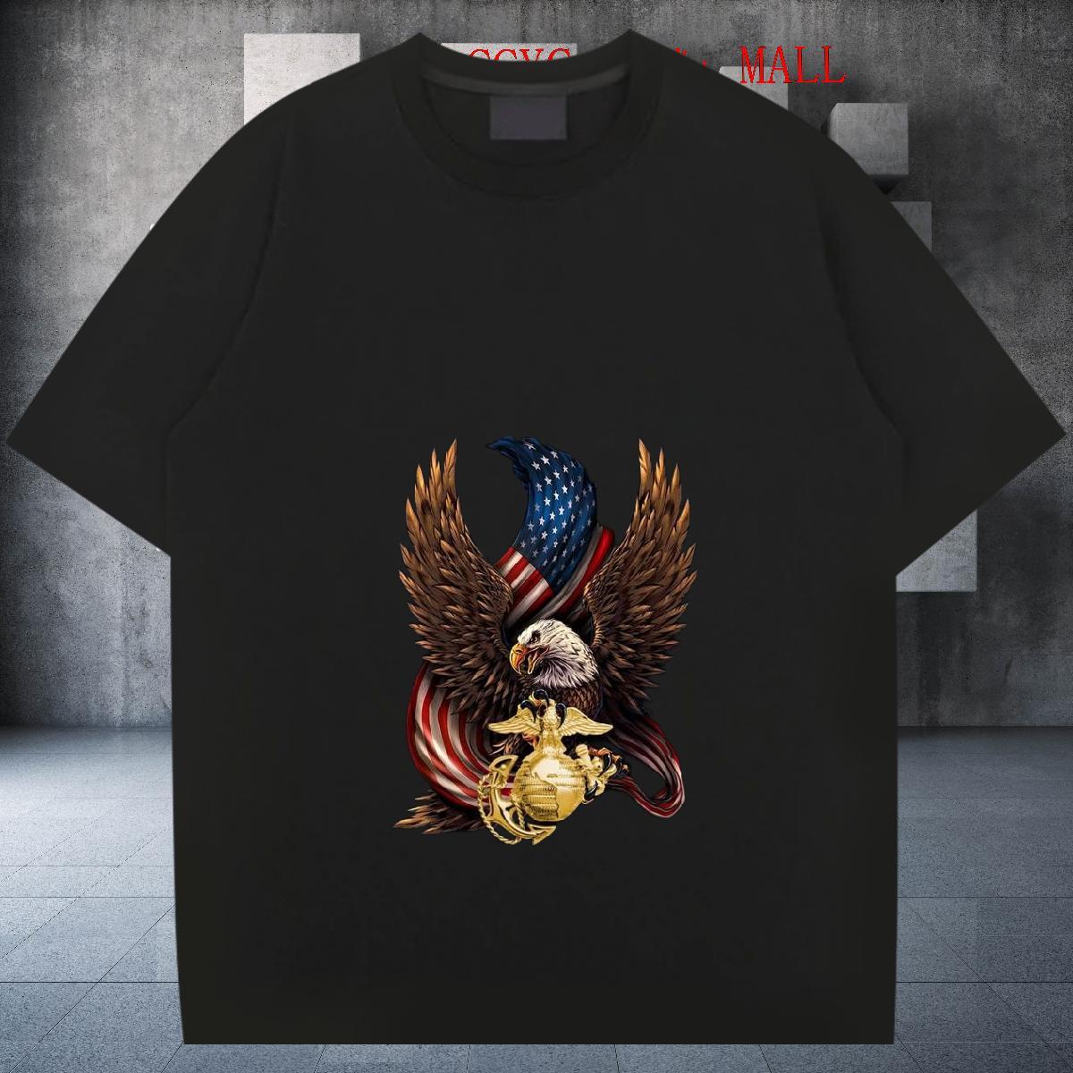 Classic Men Clothes T-Shirt 100% Cotton 230g Casual Beach cool Anime Pure Cotton Designer Fashion Men T Shirts Tops Shirt