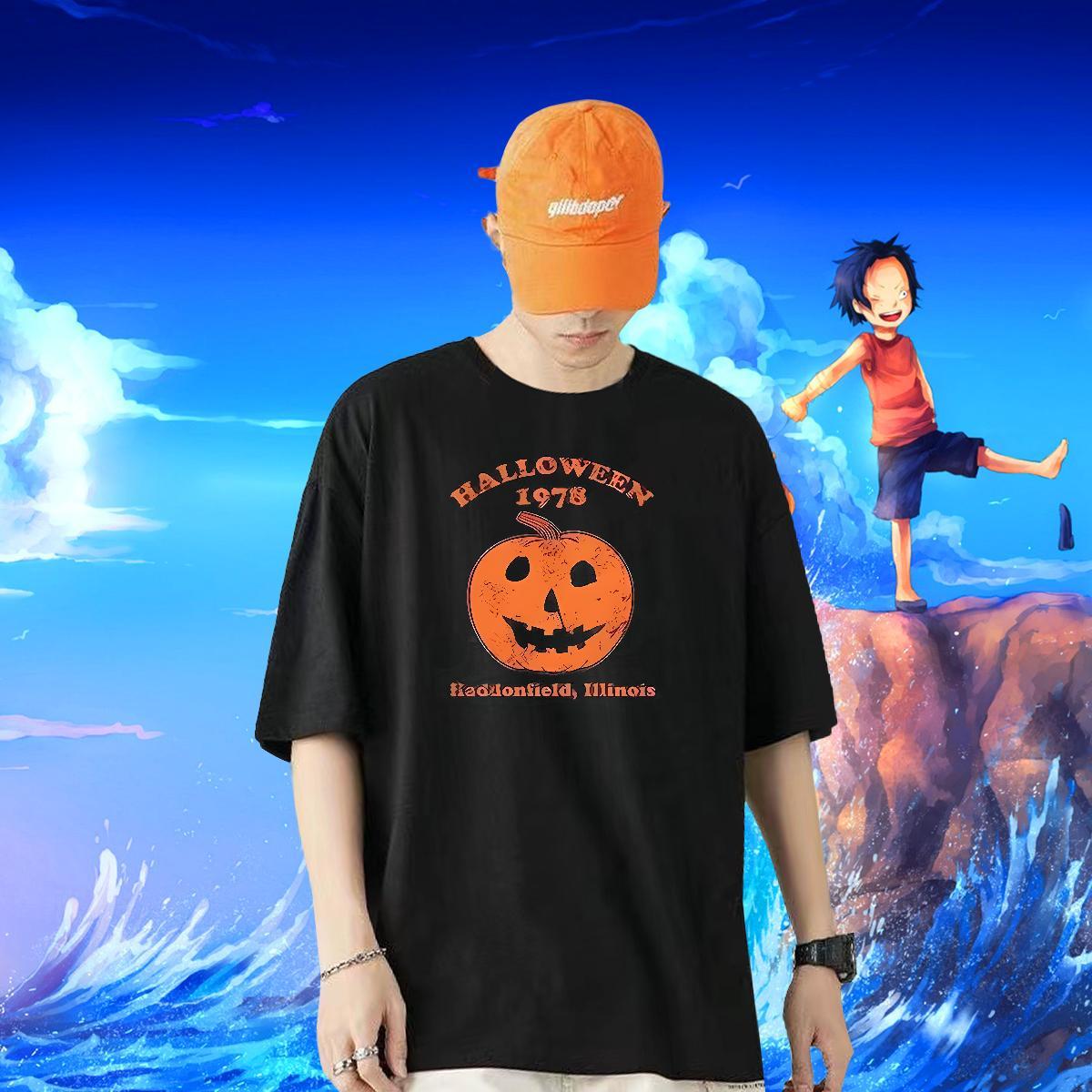 Classic Casual T shirt 230g 100% Cotton pumpkin Spring Summer Tops Shirt O Neck Short Sleeves Designer Couples T Shirts Custom Big Size