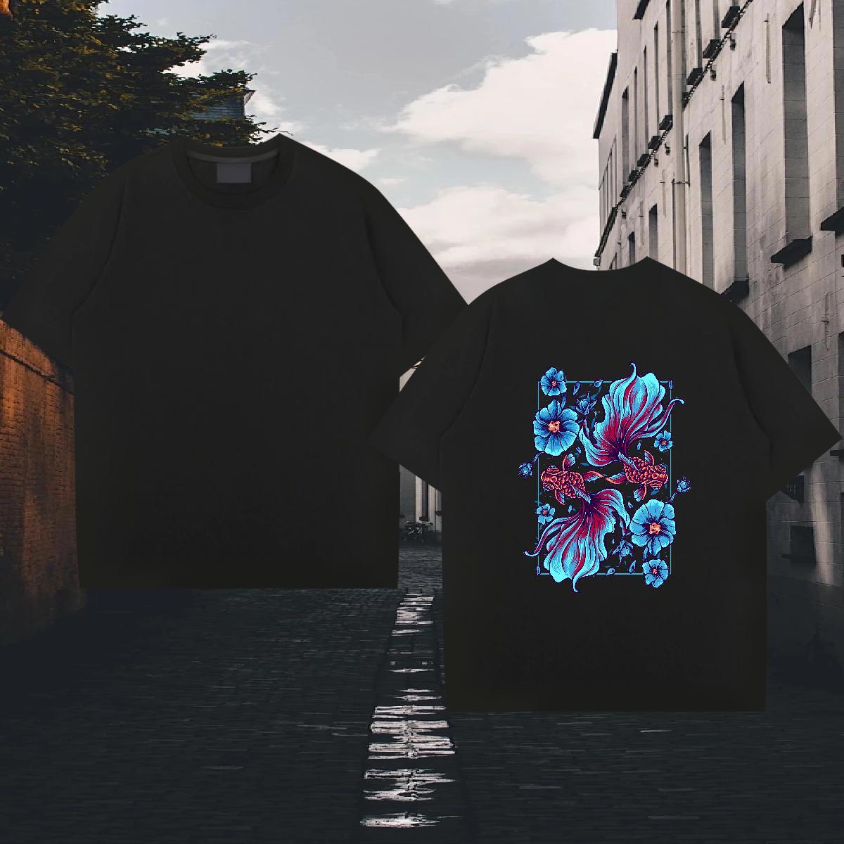 New Arrival Man T Shirts 100% Cotton 230g Sport Tee Shirt Crew Neck Cool Tshirts DIY Logo Oversized