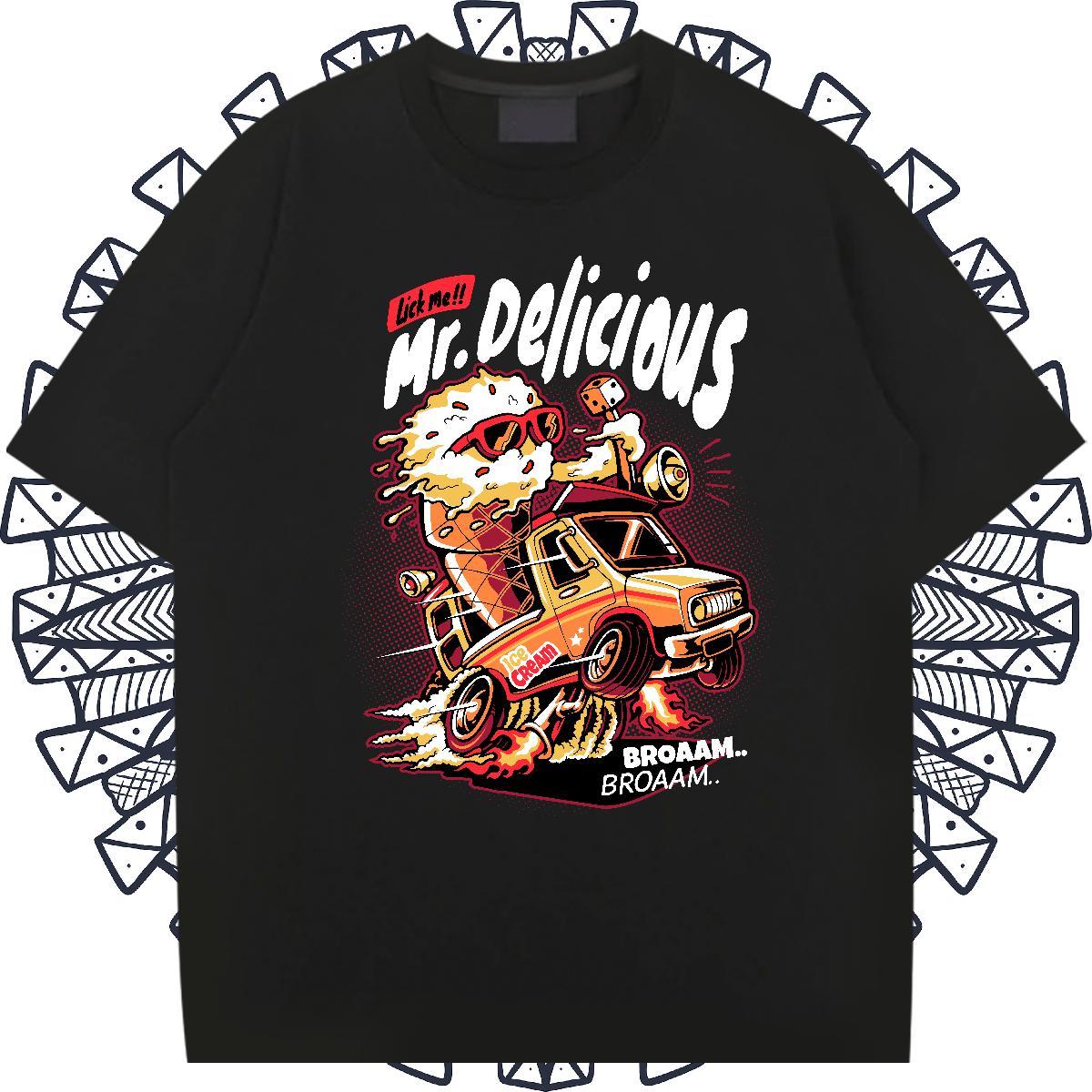 TOP Quality Men Tops Tees 100% Cotton 230g Hip Hop Street ET Custom Big Size O-Neck Short Sleeve Designer Fashion Mens T Shirts Tops Shirt