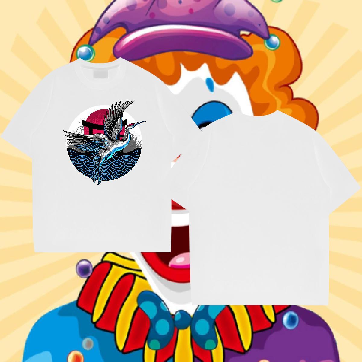 Custom T-Shirts 230g 100% Cotton beautiful Home Outdoor Tshirts Crew Neck Breathable Designer Men Clothes T-Shirt Oversized 3XL 4XL