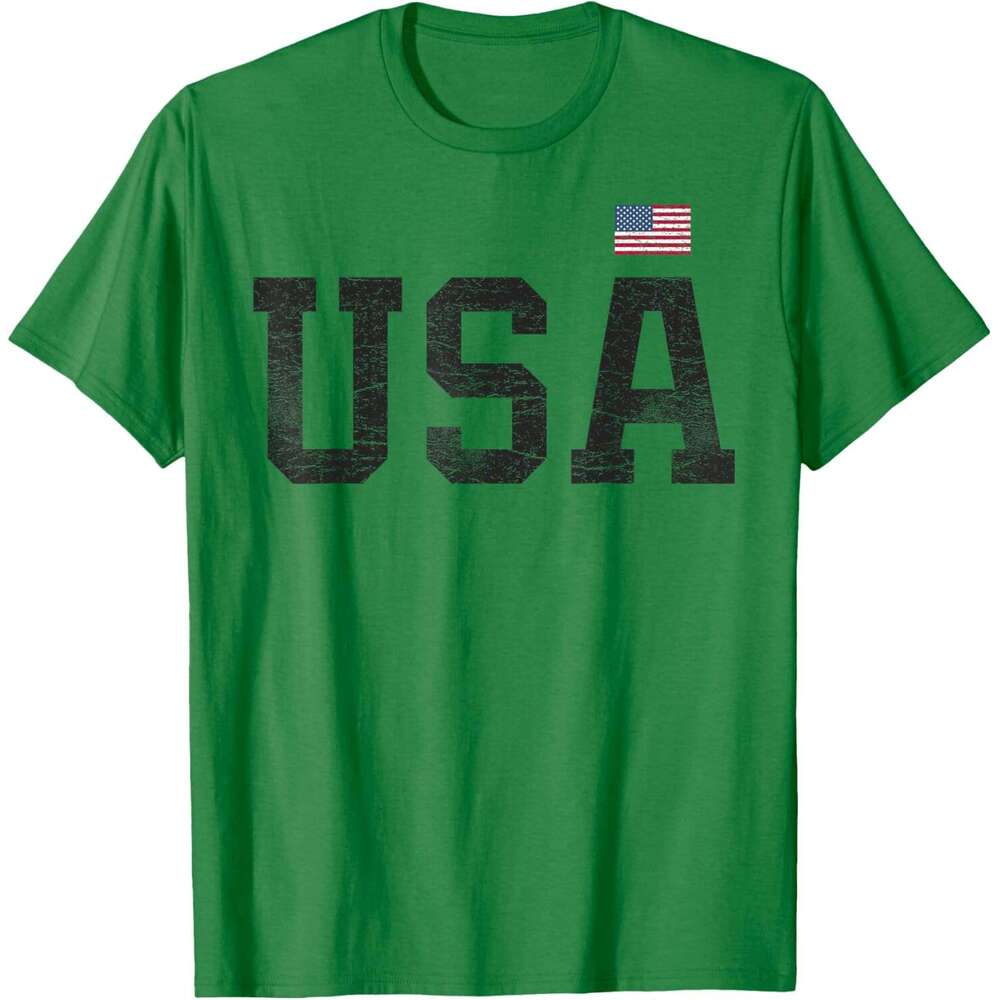 T shirt Mens USA T Shirt Women Men Patriotic American Flag 4th of July T-Shirt shirts tshirt graphic tee Casual tops summer clothes Short sleeve Free 