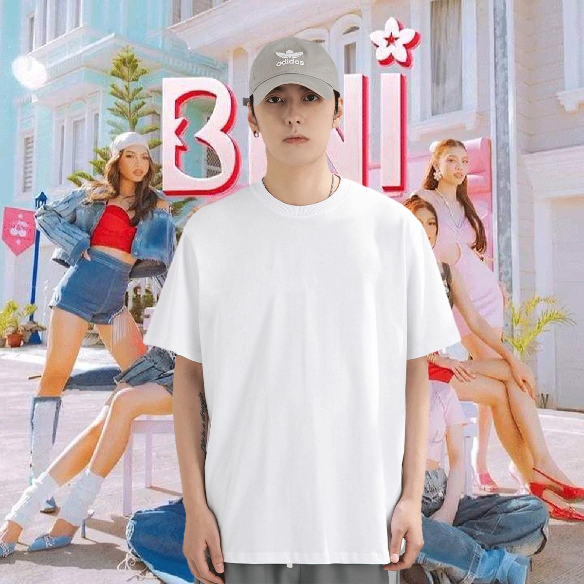 T Shirts Men 100% Cotton 230g Geometric line Hip Hop Street O-Neck Short Sleeve White Plus Size Men Tops Tees Designer Cool Design Polos