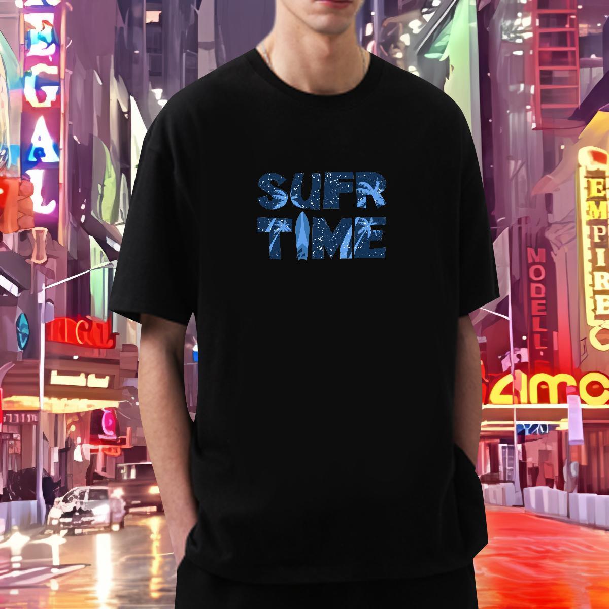 T-Shirts for Men 230g 100% Cotton icon Home Outdoor Crew Neck Skull Men Tees Fashion New High Quality Polos