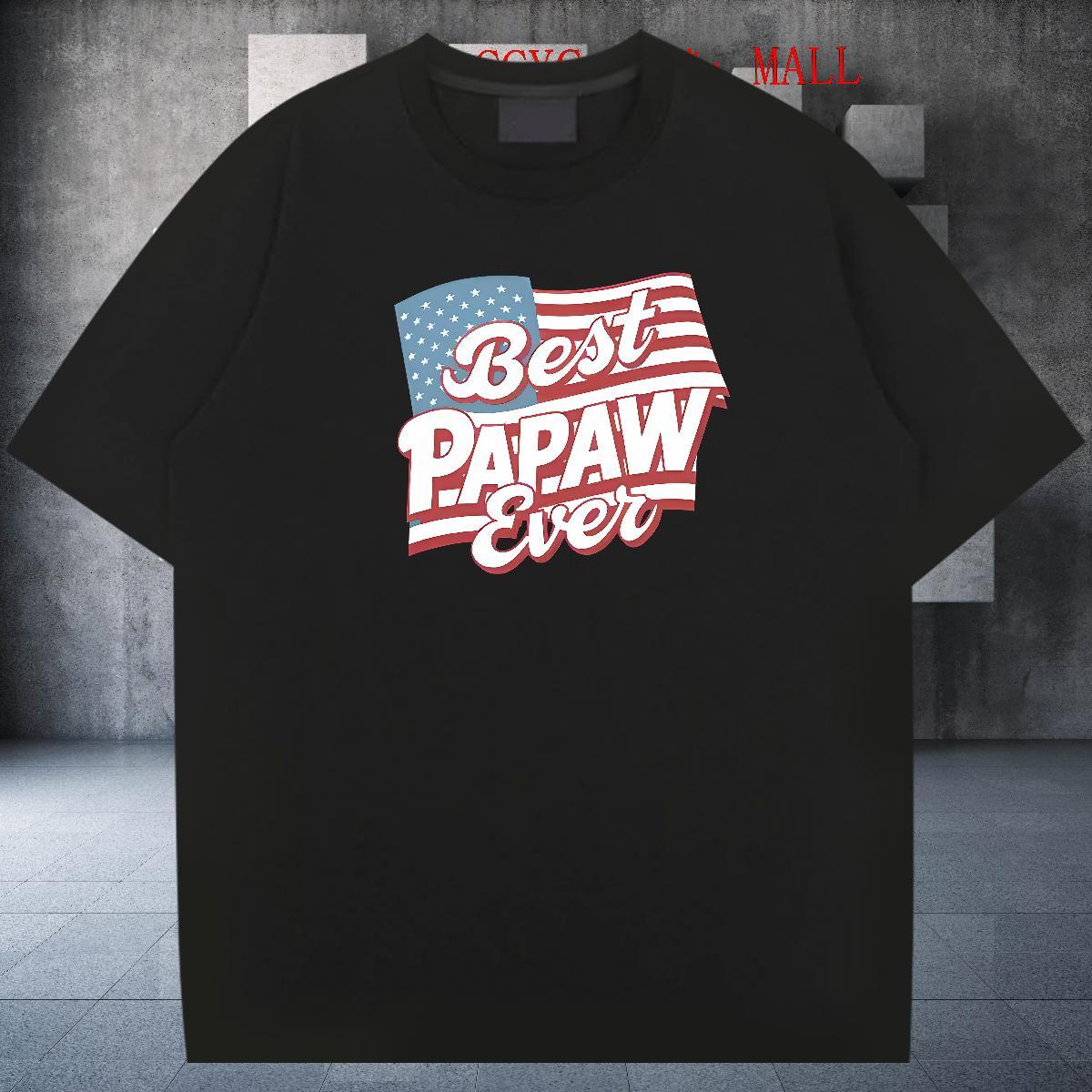 Free Shipping Men Clothes T-Shirt 230g 100% Cotton Beach letter DIY Printed O Neck Short Sleeves Customized Mens T Shirts Wear