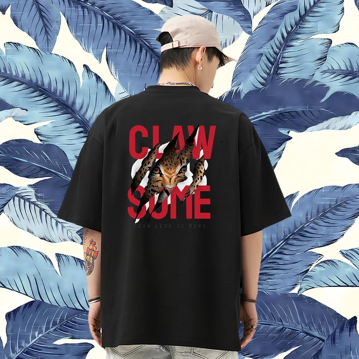 Free Shipping Men T Shirts 230g 100% Cotton Casual Wear Crew Neck Breathable Cool Couples T Shirts Custom Printed