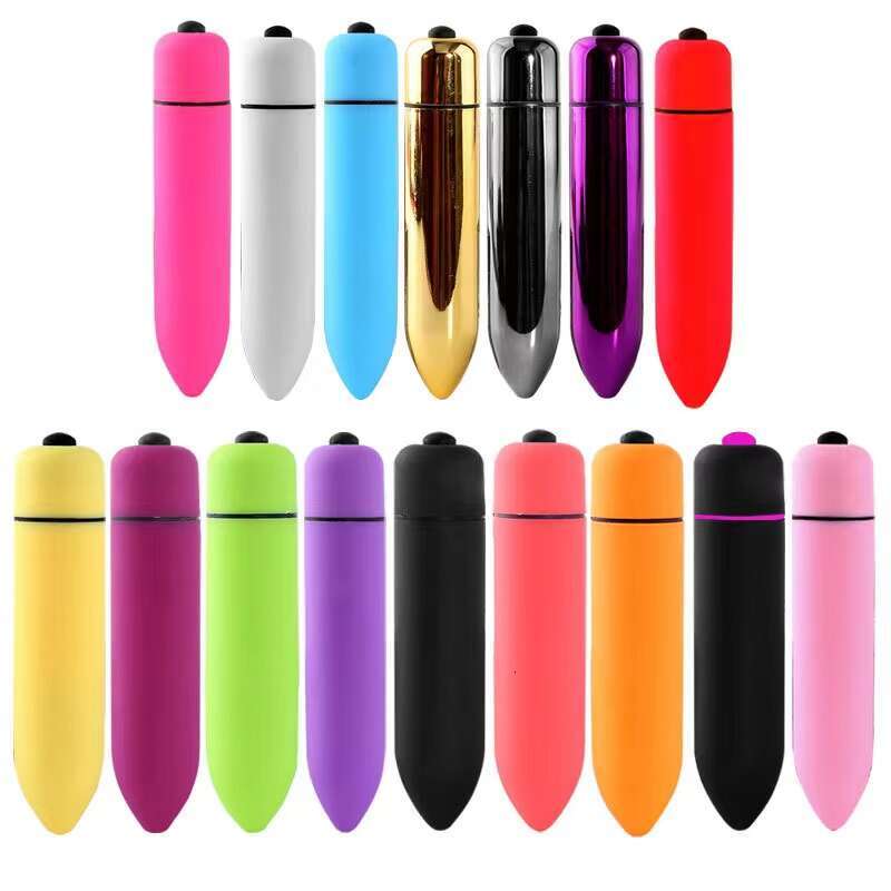 Factory Wholesale 12 Colors Mini Bullet Sex Toys Waterproof 10 Speeds G spot Bullet Vibrator For Women
