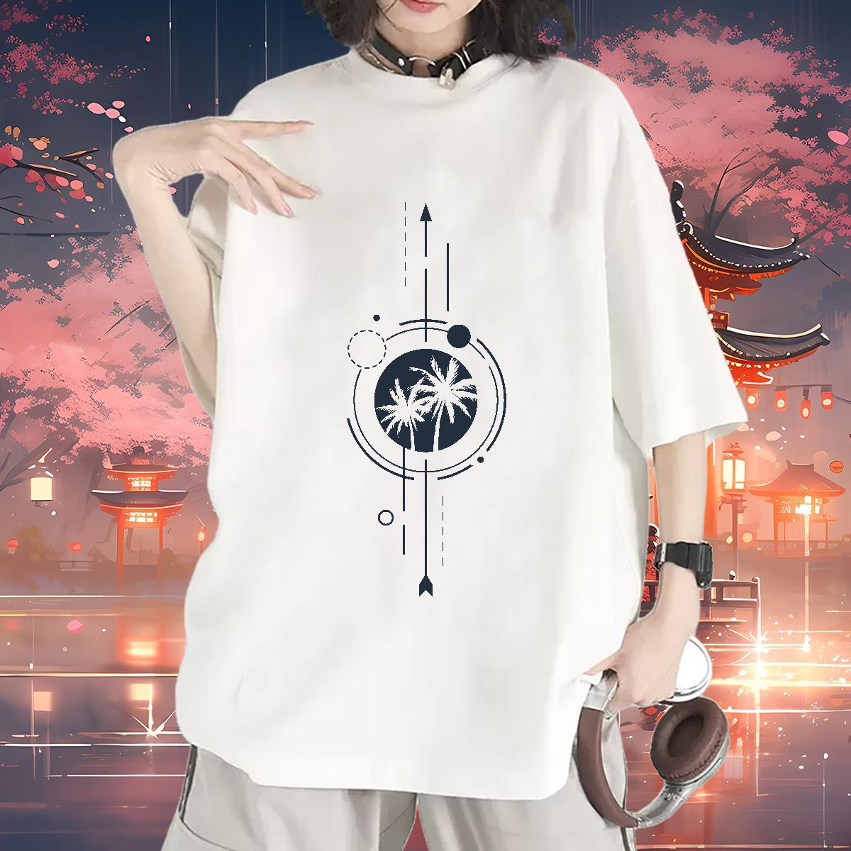 Designer Nice Womens T Shirts Crew Neck Woman Tshirt Customized tree Daily Wear 100% Cotton 230g Fashion Casual Tshirts