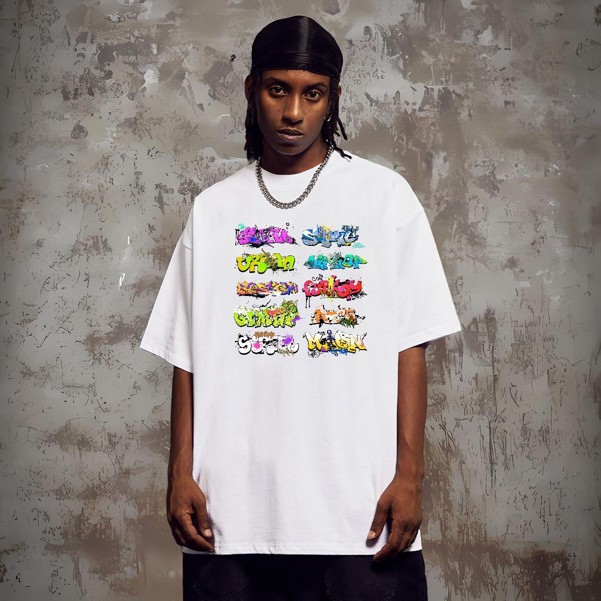 T Shirt For Man 230g 100% Cotton Colorful Beach O Neck Short Sleeves Black White Men Tshirts Wholesale Brand Tees