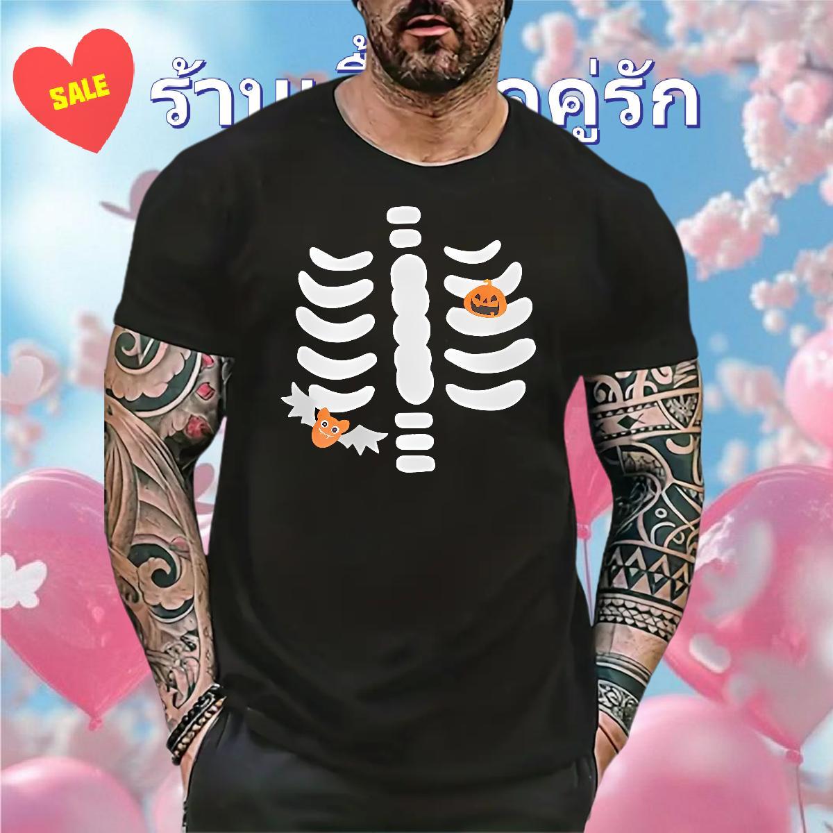 Classic Casual Mens T Shirts 100% Cotton 230g pumpkin Street Casual Polos Crew Neck Wholesale Tshirts DIY Logo Oversized