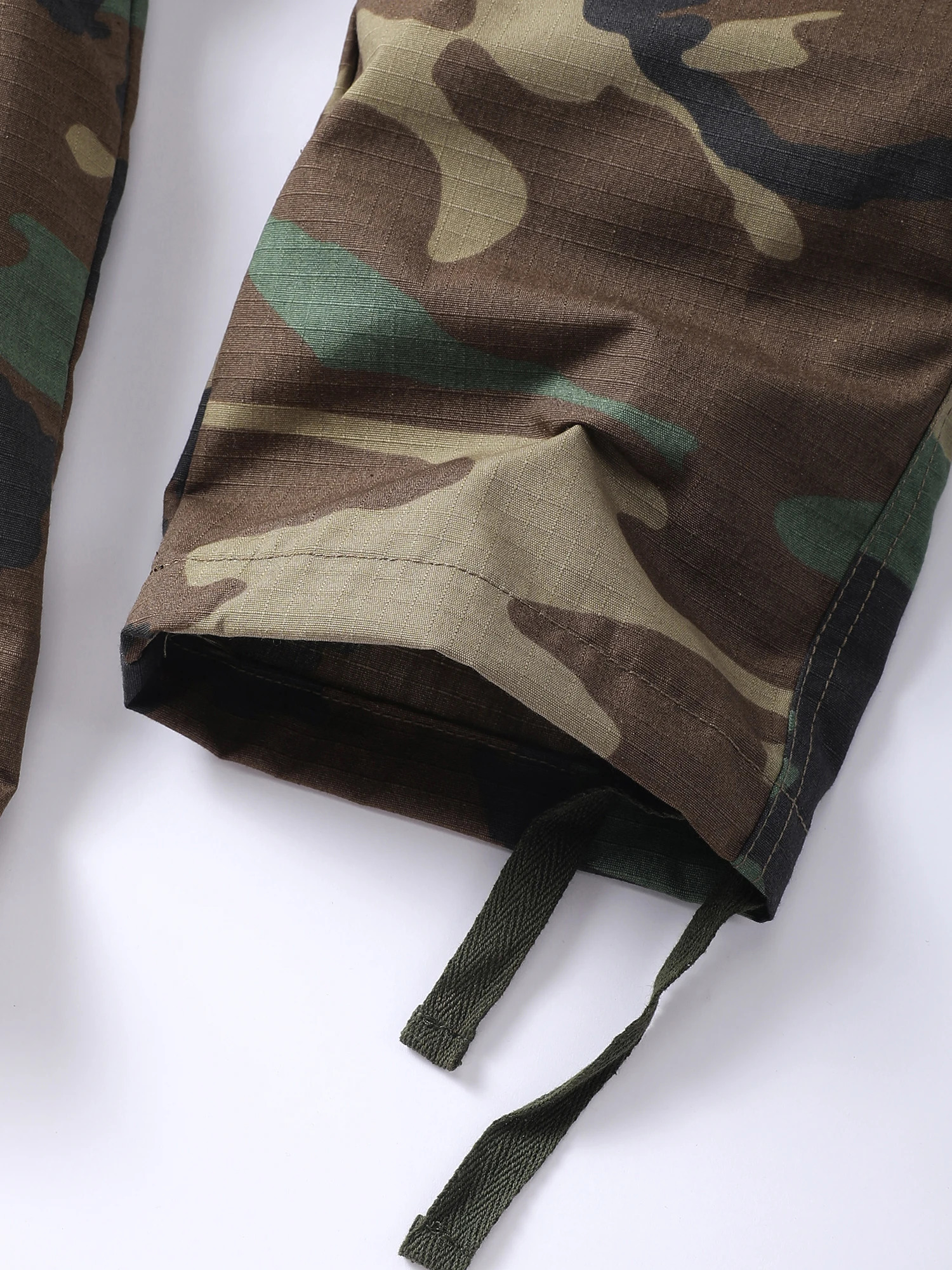 AKARMY camouflage multi flap pocket mens straight leg cargo pants loose casual outdoor work without straps 240812