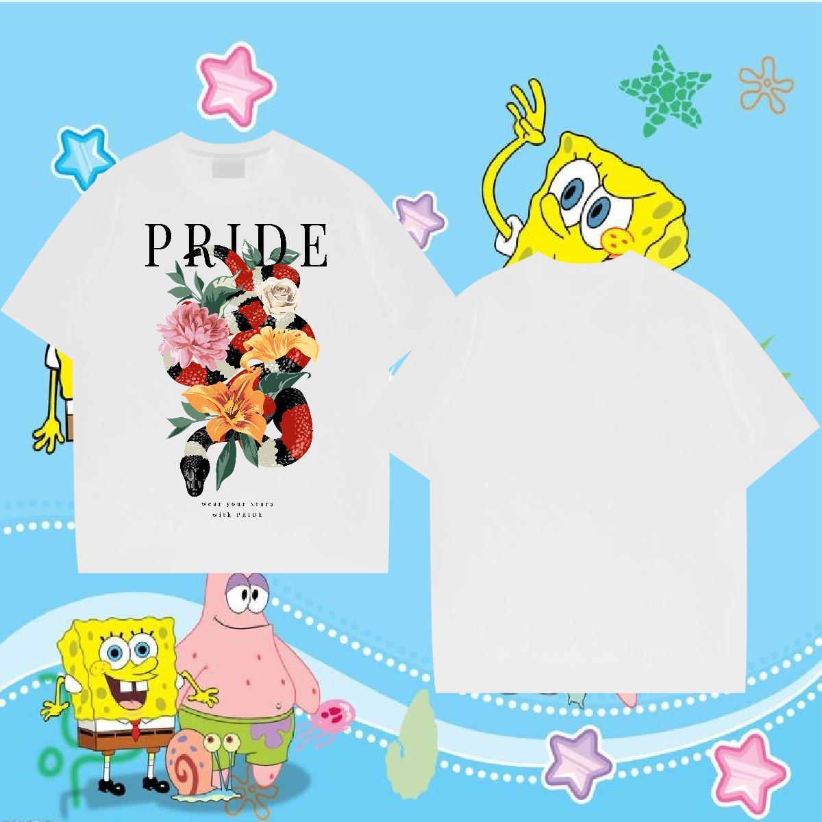 DIY Customized T Shirt For Man 100% Cotton 230g snake Anime Printing Street Tops Tees Breathable TOP Quality Men Tshirts Cartoon Printing L-4XL