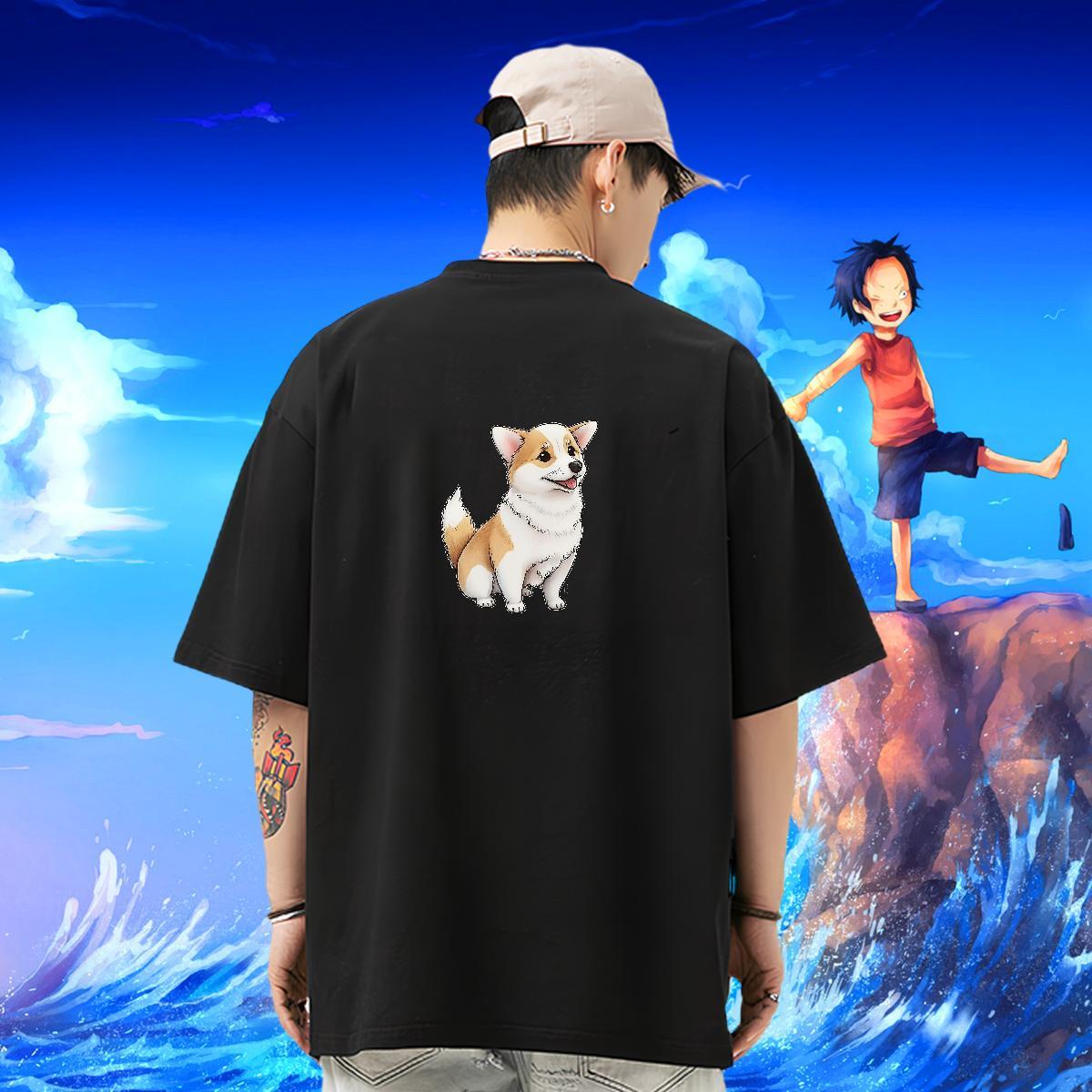 DIY Customized Mens T Shirts 230g Cotton Sport Tops Shirt Breathable Crew Neck TOP Quality Couples T Shirts DIY Printed