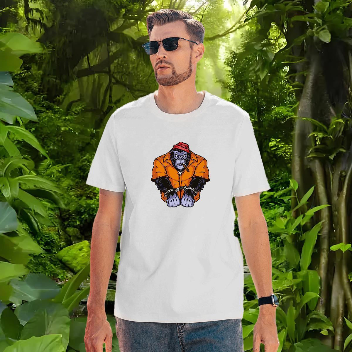 Custom T-Shirts 230g 100% Cotton Spring Summer Tops Round Neck Short Sleeve Soft Men Tees Black White